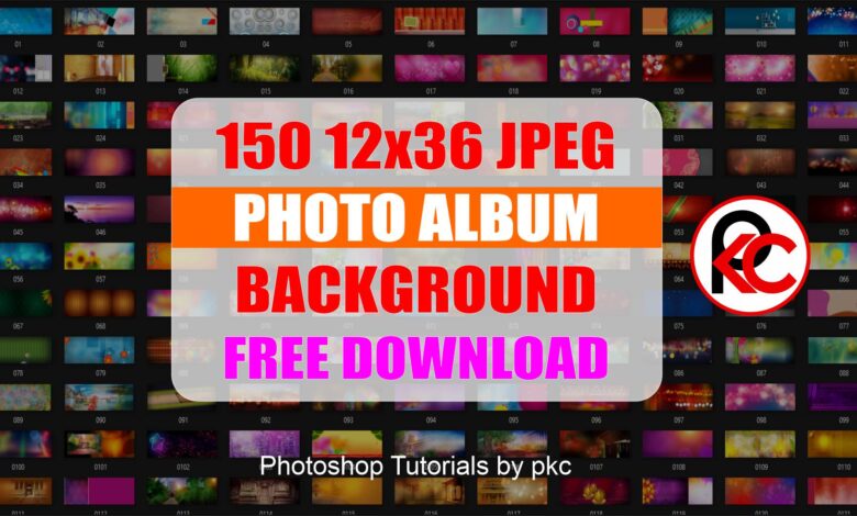 150 12x36 JPEG Photo Album Background Free Download